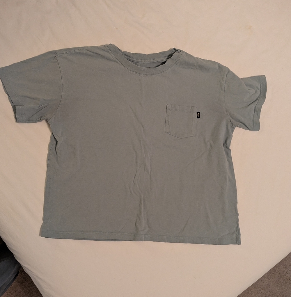 The North Face Women's Blue/Gray Short Sleeve Tee
